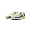 Nike-Air-Max-90-Mens-Shoes-DM0029-107-WhiteCyberDark-Smoke-GreyKhaki Nike Air Max 90 Men's Shoes (DM0029-107, White/Cyber/Dark Smoke Grey/Khaki)