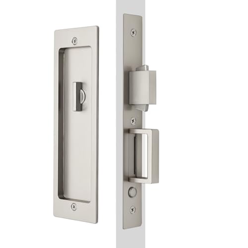 Rectangular Privacy Pocket Door Lock