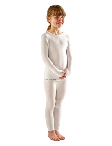 Viskin Kids Seamless Leggings with Cooling Viscose Fibre - Gentle Under Layer Pants for Boys and Girls4
