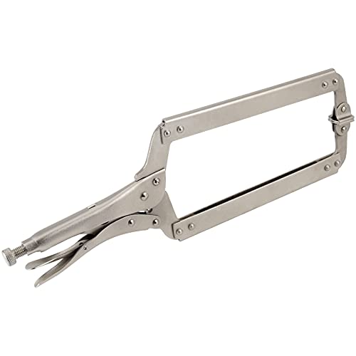 Image of 2PCS 18 Inches C-clamp Locking Pliers with Swivel Pads, Locking Clamp Pliers, Welding Clamps for Wood Working and Welding