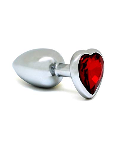 Plug anal cœur rouge Rimba pour pimenter vos soirées en couple