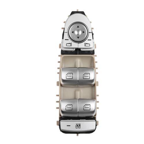 Interrupteur de lève-vitre électrique Mercedes Classe C et GLC beige 2139050000