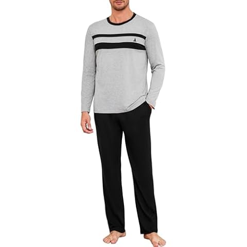 Marvmys Men's Long-Sleeve Pyjamas Set Cover