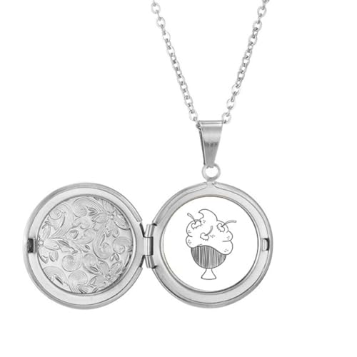 Collier cerises Black Line, le cadeau idéal avec son médaillon