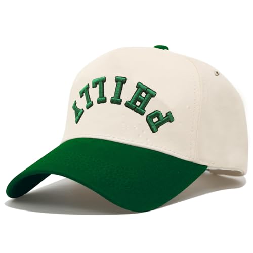 3D Embroidered Upside Down City Baseball Hat Adjustable Football Hat for Men Women Game Day Apparel Gifts
