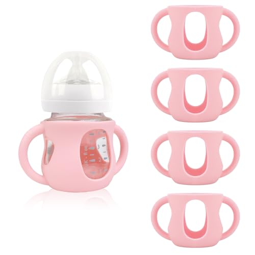 Philips Avent�K���X�{�g���p�V���R���X���[�u4�p�b�N�ABPA�t���[�̗����h�~�M���r�X���[�u�A�n���h���t���APhilips Avent�V�R�K���X�M���r(4�I���X)�ɑΉ�