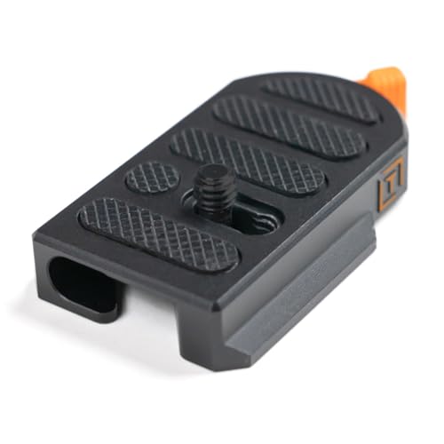 Placa de cámara TetherGuard LeverLock con descarga de tracción para cables de datos 4