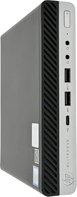 HP ProDesk 800 G5 Mini Desktop PC | Intel Core i7OC | 32GB DDR4 RAM | 1TB SSD | Windows 11 Pro | (Renewed)