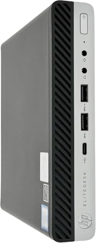 HP ProDesk 600 G5 Mini PC | Intel Core i7-9700T | 16GB RAM | 512GB NVMe | Built in AX210 Wi-Fi BT | Windows 11 Pro | Mini Desktop Computer (Renewed) (Intel i7 16GB RAM + 512GB NVMe)