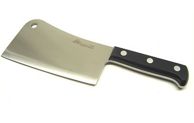 Due Cigni Full Tang mannaie, 18 cm, Nero