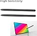 2 Pack Galaxy Tab S7 FE S Pen Replacement Stylus Pen for Samsung Galaxy Tab S7, Tab S7 FE SM-T730, SM-T733, SM-T736B Stylus Pen (Mystic Black)
