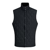 100 % polyester JACK & JONES Gilet sans manches Lord pour homme, Noir , S