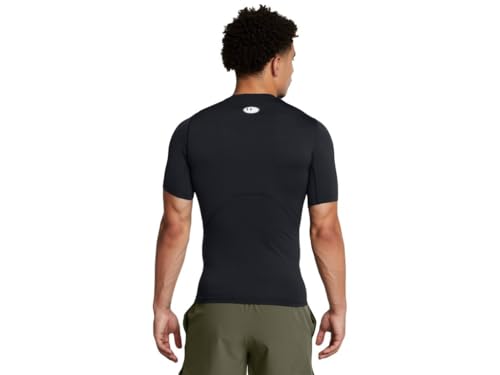 Under Armour - Mens Hg Armour Comp T-Shirt, Color Black (002), Size: Large2