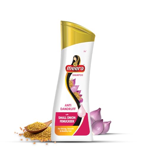 Image of Meera Anti-Dandruff Shampoo, With Small Onion and Fenugreek, 180 ml