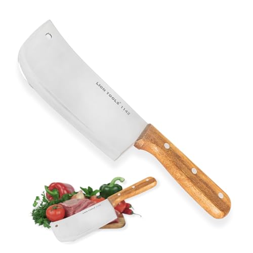 LION TOOLS - Cuchillo Taquero Profesional Acero Inoxidable 6 Pulgadas