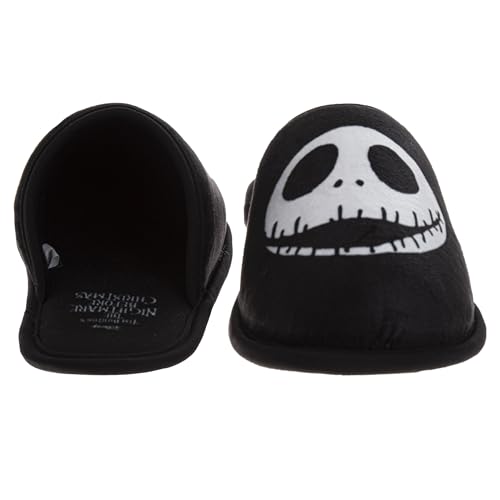 Nightmare Before Christmas Sandals Closed Toe - Jack Skellington Slipper Lightweight Warm Soft House Sandal (sizes: 11-13 Little Kids / 1-5 Big Kids / 5-12 Adults)3