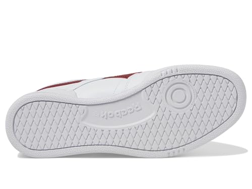 Reebok Unisex Club C Revenge Sneaker, White/Rich Maroon/White, 12 Women/10.5 Men4