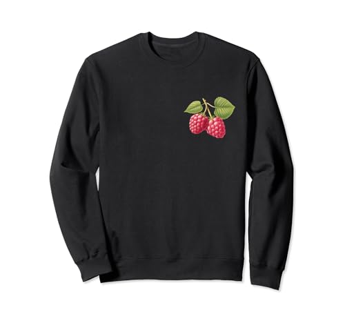 Dessin de framboises, fruits d'été, jardinage framboise rouge Sweatshirt