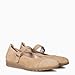 Imagen de miMaO Zapatos Planos cómodos con Hebilla para Mujer Anchas Beige