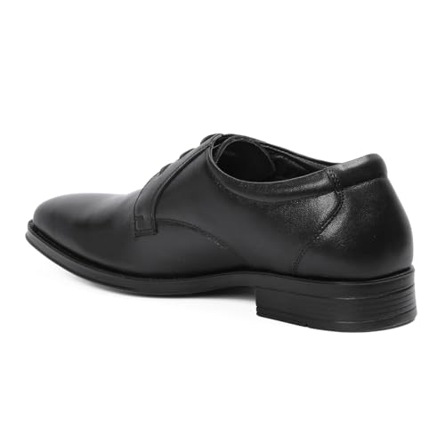 Image of Red Chief Genuine Leather Formal Derby Shoes for Men | Elegant & Comfortable Office Wear | RC3527