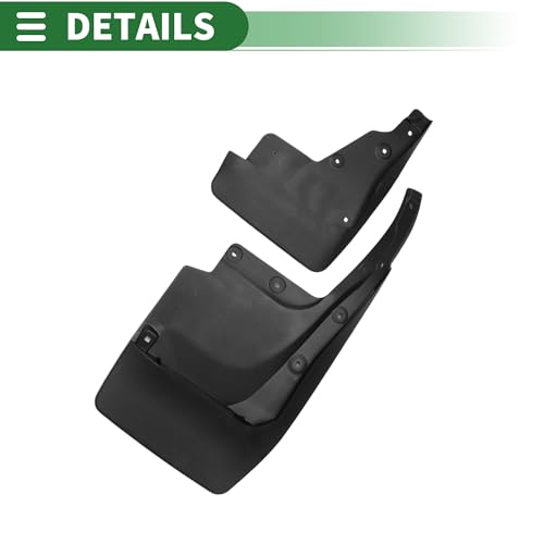Image of Mud Flaps Splash Guards Mud Guards for Lexus LX570 2016-2022 W /Mount Accessories