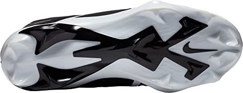 Nike Alpha Mence Pro 3 DH3292-001 Black-Summit White Men's Wide Football Cleats 13 US2