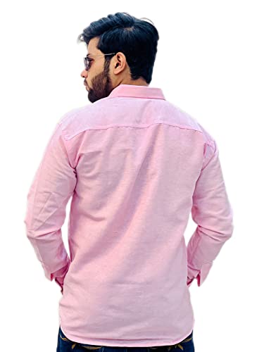 Men's Solid Casual Shirt - Image 4