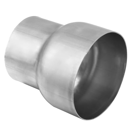 3.0”ID to 4.0”OD Exhaust Adapter, Stainless Steel Exhaust Pipe Connector Reducer, Universal 3.0 Inch to 4 Inch Kit