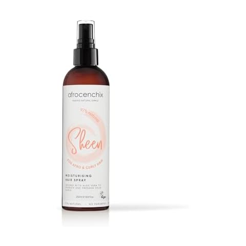 Afrocenchix Sheen Natural Moisturising Spray Cover