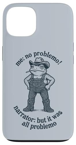 Western Frog Meme Me No Problem i[^[ JE{[C X}zP[X iPhone 13 p