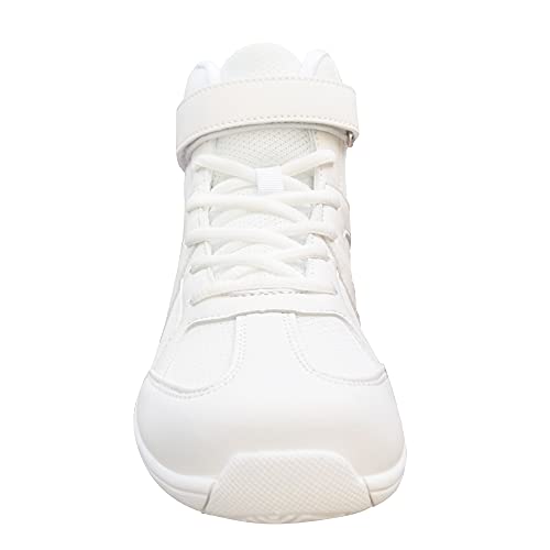 Danzcue Mid Top White Cheer Shoes 6