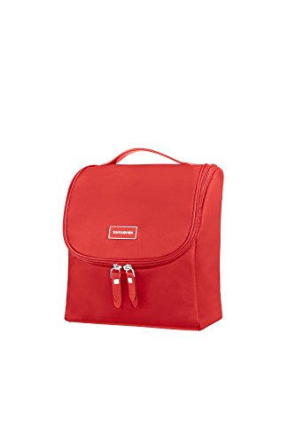 Samsonite Karissa Cosmetic Cases - Bolsa de Aseo, 23 cm, Rojo (Formula Red)