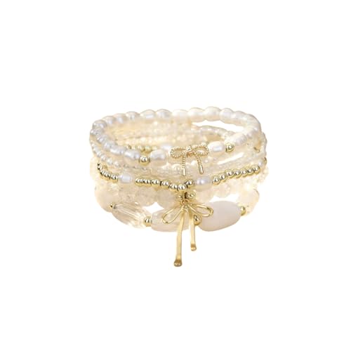Bohemian Colorful Stackable Crystal Glass Bead Bracelets  - image 1