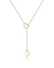 lariat heart necklace