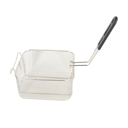 Cestello per Frittura con Manico Lungo Cestello per Friggitrice Elettrica in Rete per Uso Commerciale