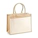 Produktbild Westford Mill W427 Cotton Pocket Jute Shopper Einheitsgröße