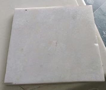 R&M White Morwad -12x12inch | Single Piece Tile for Home House Building Development | Marble Flooring Tile | Marble Flooring Material