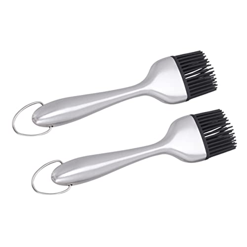 Ciieeo Barbecue Sauce Brush Silicone Brush Set Heat-resistant for Grilling Baking and Roasting