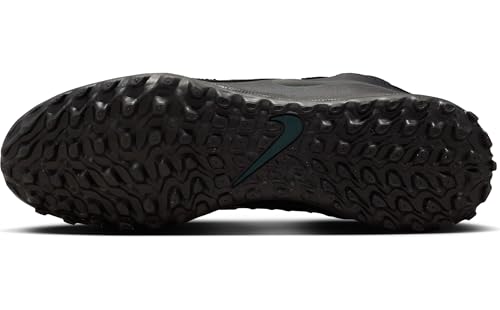 Nike Phantom Luna 2 Academy TF High-Top Soccer Shoes (FJ2566-002, Black/Deep Jungle/Black)4