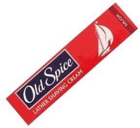 Old Spice Crème à raser musc pour homme en voyage