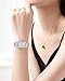 Imagen de reloj de Pulsera Mujer Acero Plateado Rectangular