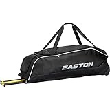 Easton | OCTANE Baseball Equipment Wheeled Bag | Baseball & Softball | Black/Black