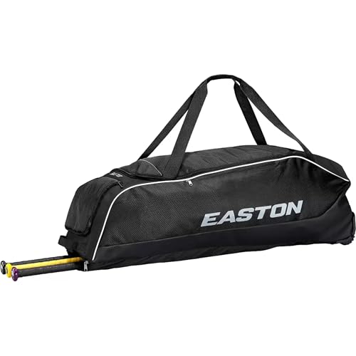 Easton OCTANE Baseball Wheeled Bag Black