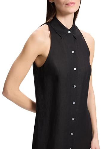 Image of Theory Women's Halter Neck Shirt Dress