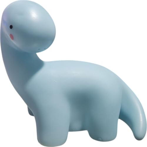 Genérico Lámpara Dino con Luz Quitamiedos Infantil – Ayuda para Dormir Bebé, Iluminación Nocturna Azul o Rosa – Regalo Original para Recién Nacidos y Niños (Azul)