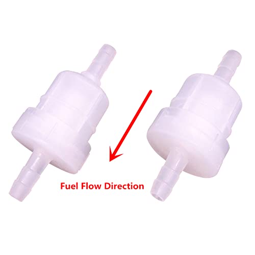 Boat Engine Inline Fuel Filter 369-02230-0 369022300 369022300M for Tohatsu for Nissan / 35-16248 35-8M0157133 for Mercury Mairner Mercruiser Quicksilver 4HP-30HP Outboard Motor