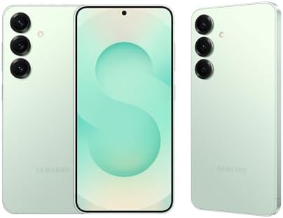 Celular Samsung Galaxy S25 5G, 256GB, 12GB RAM, Câmera Tripla de 50+12+10, Tela Grande de 6.2", Verde