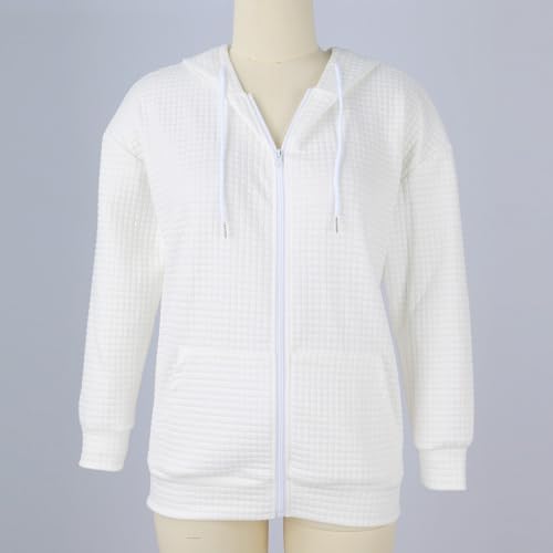 Ymosrh Men's Hoodies, Solid Color Long Sleeve Zip Up Casual Athletic Workout Gym Hooded Sweatshirts, M-3XL4