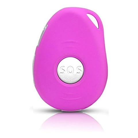 Assistive Technology Services SkyAngel911FD - 4G - Mobile Cellular - NO Monthly FEE - 4G - 911-2-Way Voice - Waterproof Alert Phone - Automatic Fall Detection (Pink) Cover