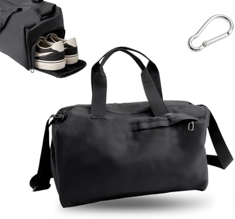 Bolsa de deporte unisex con compartimento húmedo y seco, comparti...
